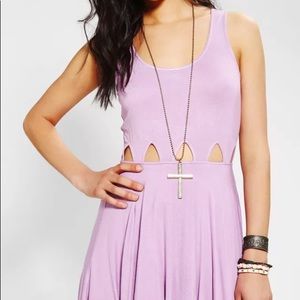Lucca Couture Lavender Cutout Anthropologie Small S Zipper